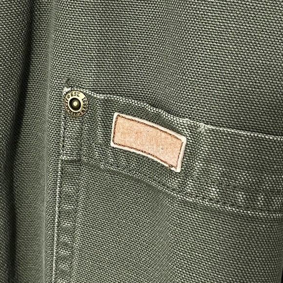 Carhartt Forest Green Button-Up Shirt Jacket - Picture 6 of 16